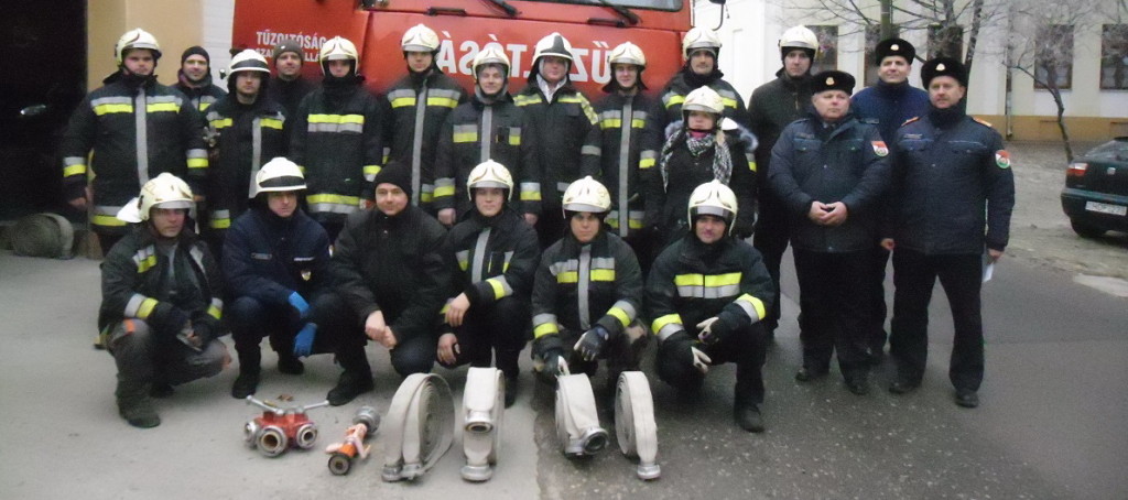 Szakmai képzés a megyében működő önkéntes tűzoltó egyesületek számára
