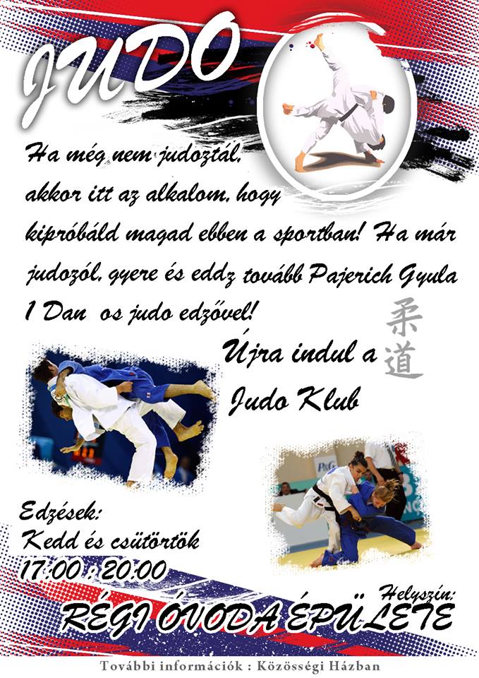 Indul a judo klub